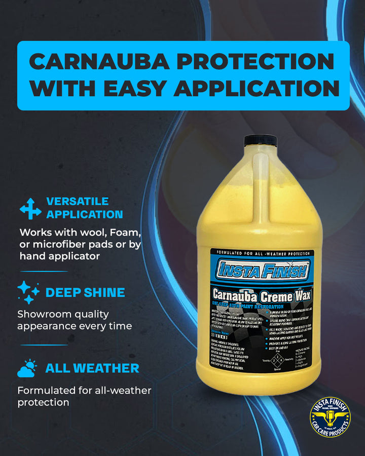Carnauba Creme Wax 4kg - Insta Finish