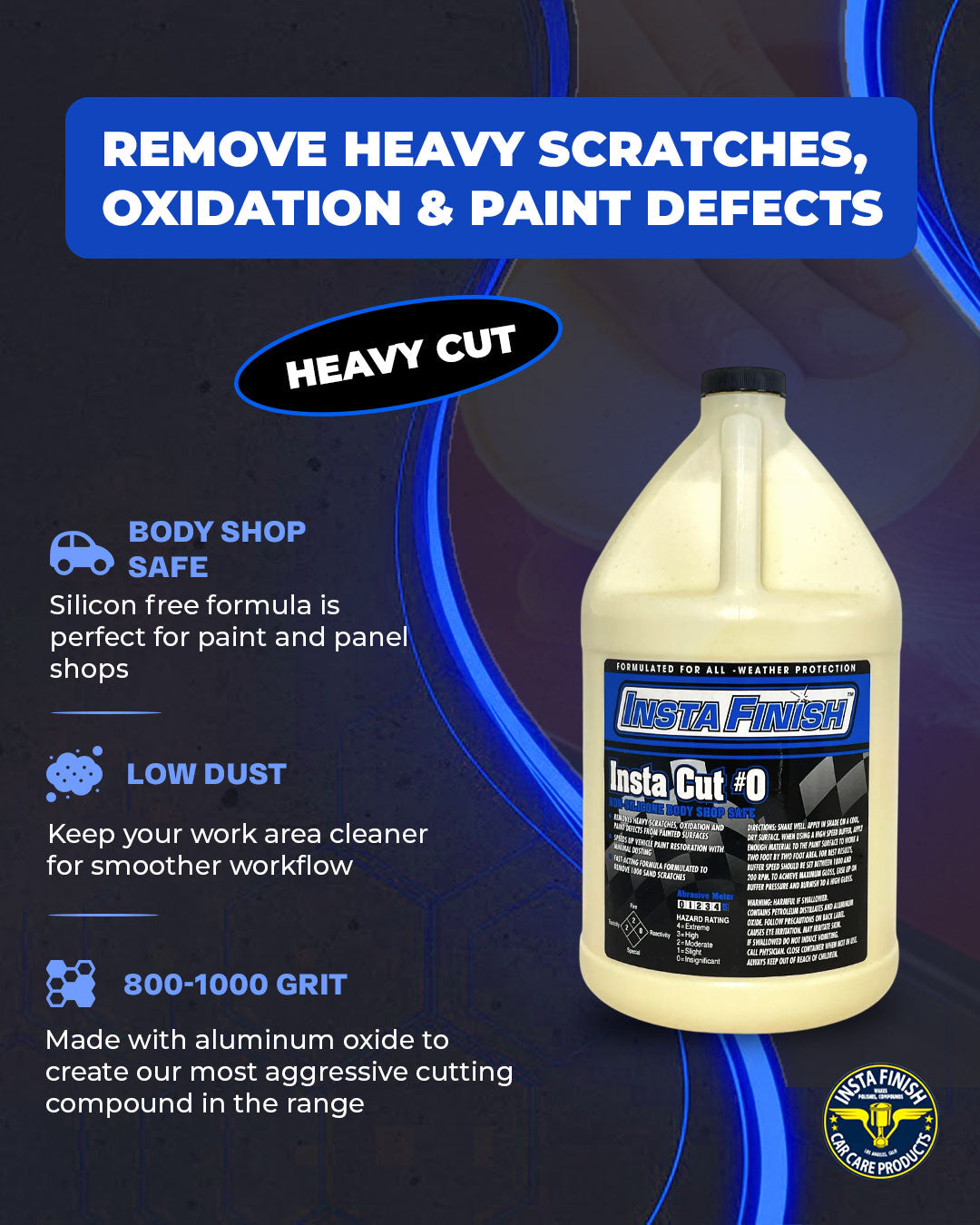 Insta Cut #0 - Aggressive Cutting Compound - 5kg