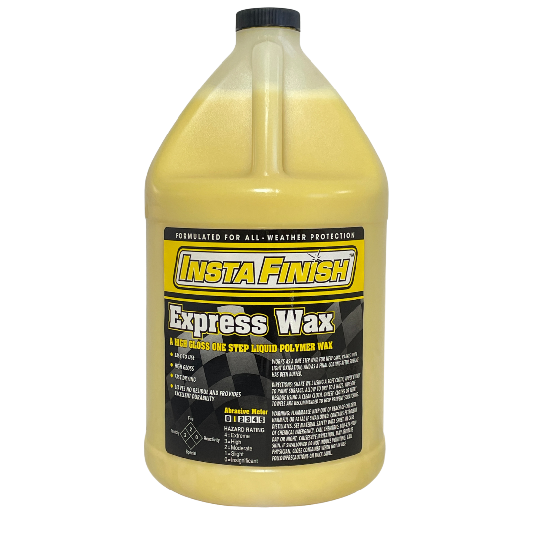 InstaFinish Express Wax bottle on a white background