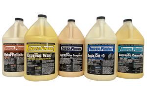 5 of the Insta Finish products in the gallon bottle