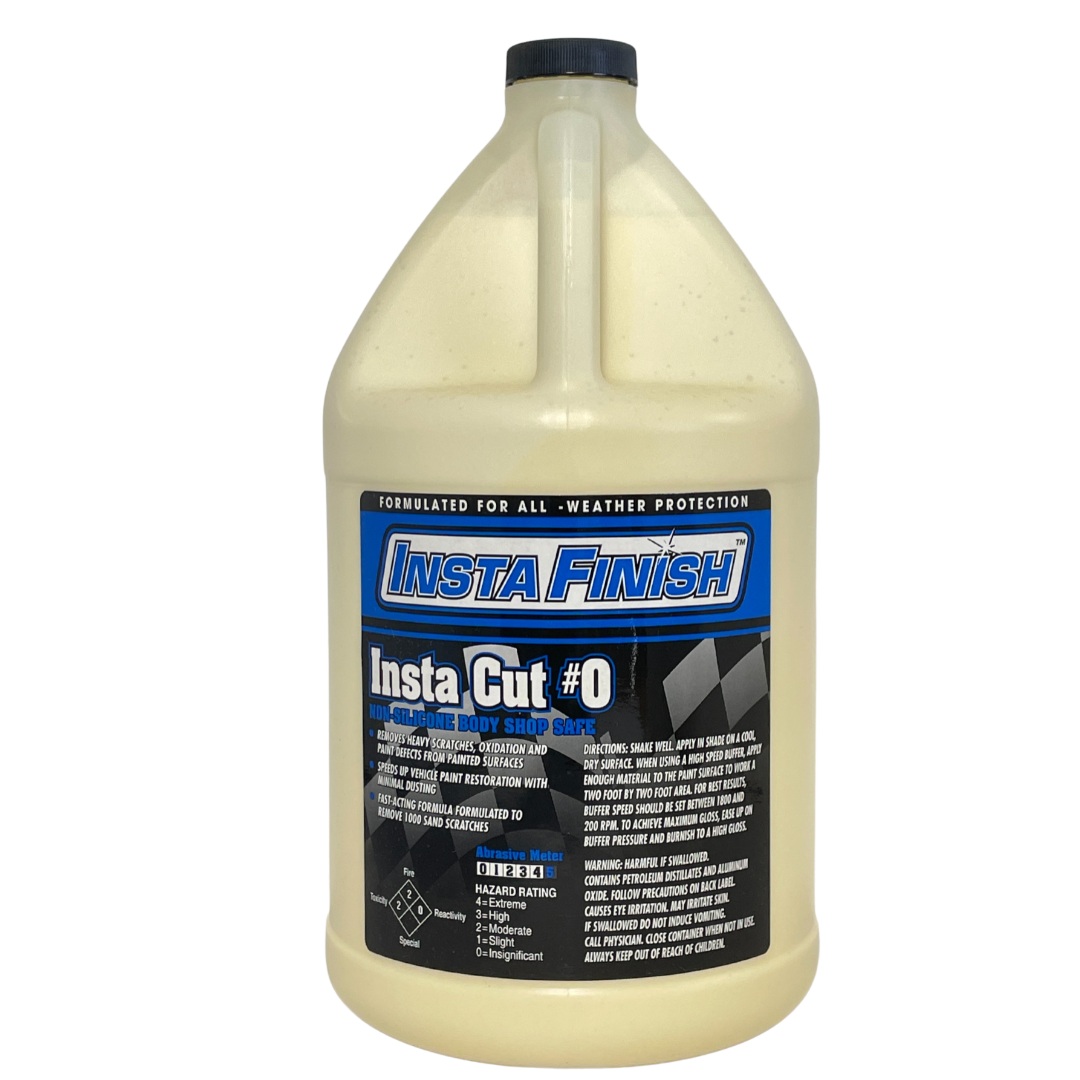 Insta Finish Insta Cut #0 product bottle on a white background
