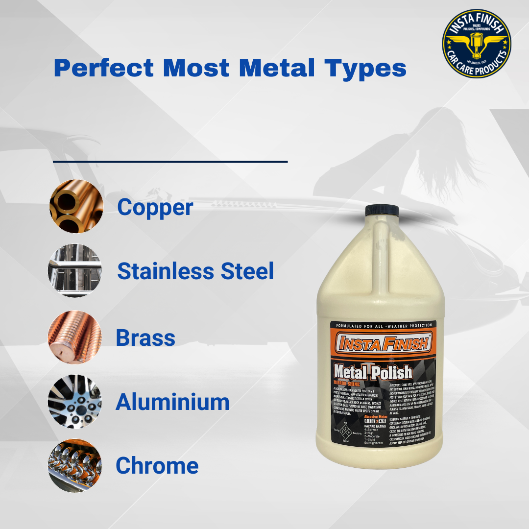 Metal Polish 4.75kg - Insta Finish - Perfect for Stainless and Aluminium