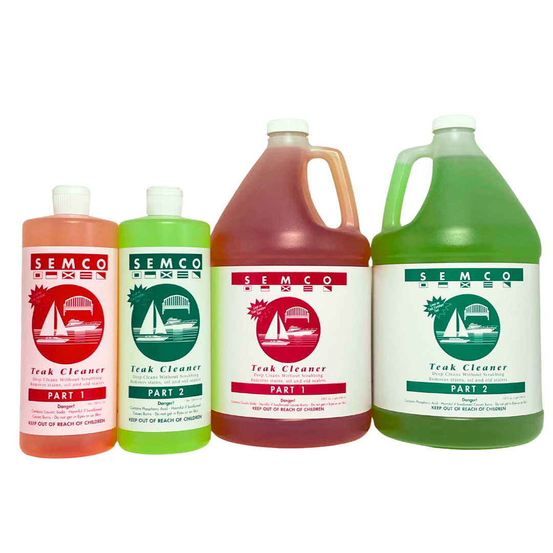 Semco Teak Cleaning & Rejuvenating Kit