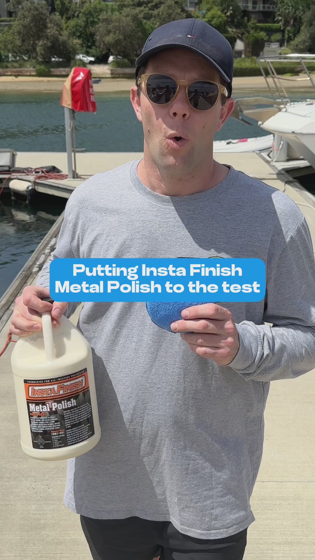 Metal Polish 4.75kg - Insta Finish - Perfect for Stainless and Aluminium