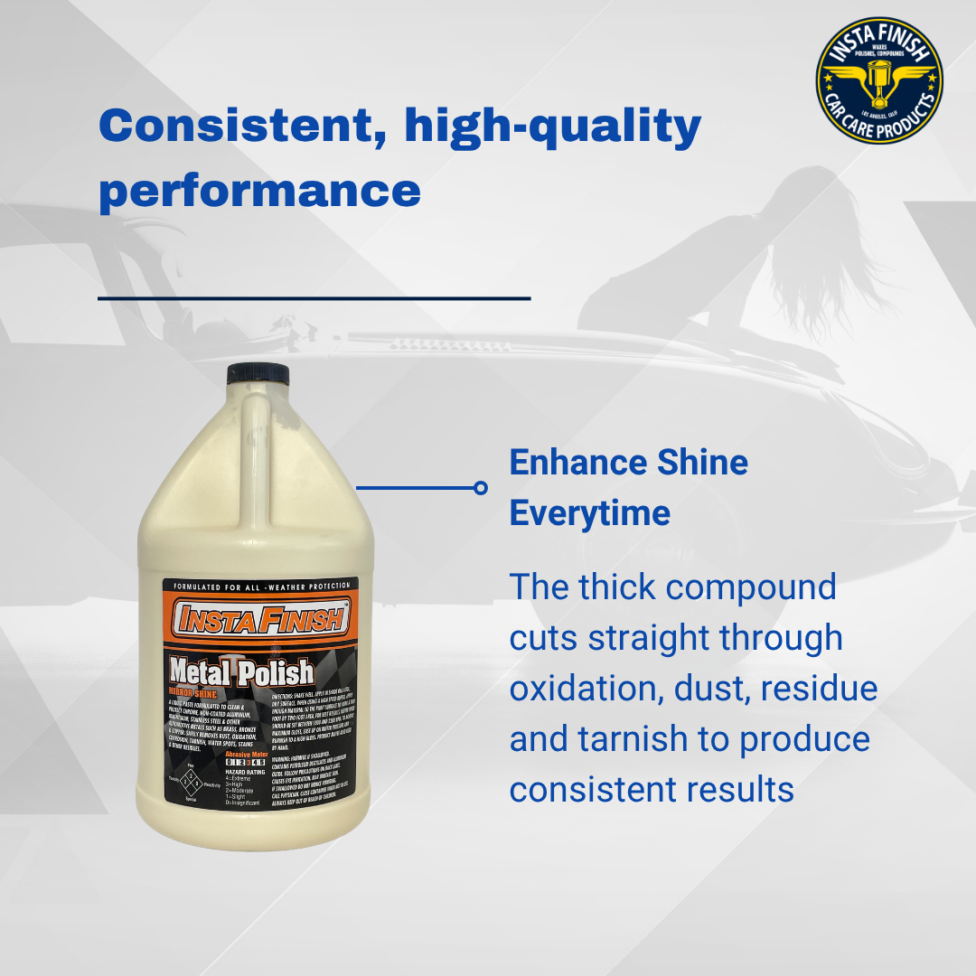 Metal Polish 4.75kg - Insta Finish - Perfect for Stainless and Aluminium