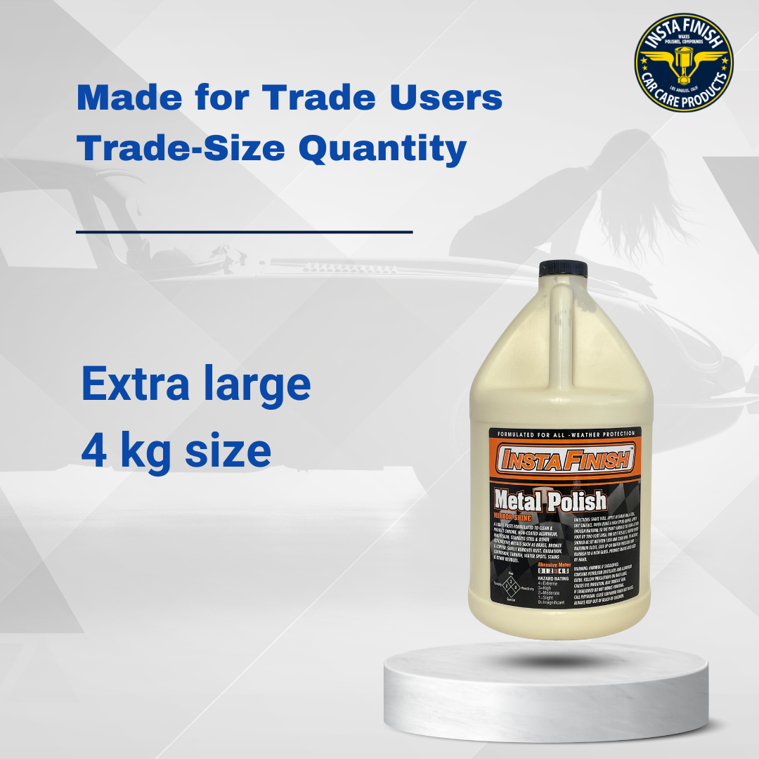 Metal Polish 4.75kg - Insta Finish - Perfect for Stainless and Aluminium