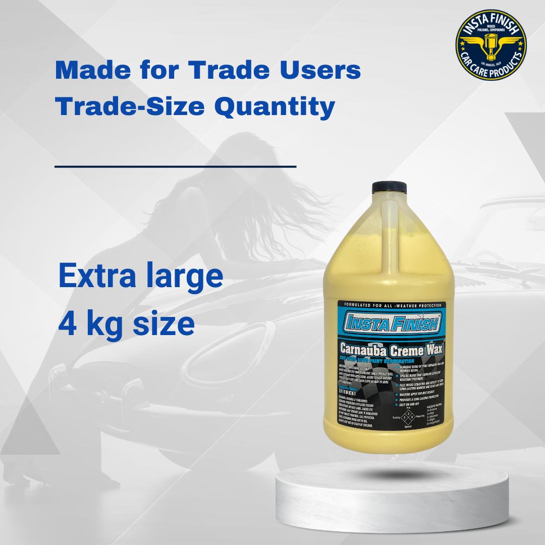 Carnauba Creme Wax 4kg - Insta Finish
